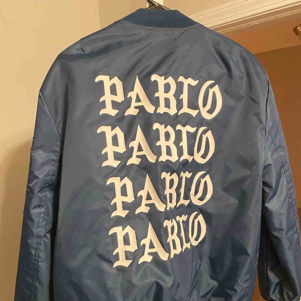 AUTHENTIC Kanye West Pablo Yeezus Tour Jacket Flight Jacket Large / Extra Large